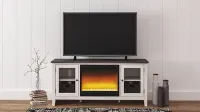 Dorrinson 60" TV Stand with Electric Fireplace  – Image 1