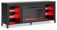Cayberry TV Stand with Fireplace  – Image 3