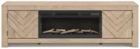 Cayboni 71" TV Stand with Electric Fireplace – Image 2