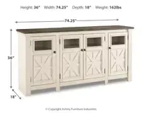 Bolanburg Extra Large TV Stand – Image 5
