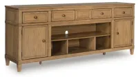 Sharlance XL TV Stand w/Fireplace Option – Image 2