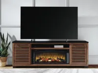 Kallari 84" TV Stand with Electric Fireplace – Image 1