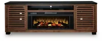 Kallari 84" TV Stand with Electric Fireplace – Image 4