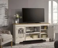 Realyn XL TV Stand w/Fireplace Option – Image 1