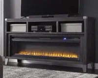 Todoe 65" TV Stand with Electric Fireplace – Image 2