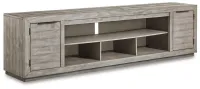 Naydell XL TV Stand w/Fireplace Option – Image 2