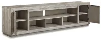 Naydell XL TV Stand w/Fireplace Option – Image 3