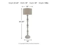 Bernadate Poly Floor Lamp (1/CN) – Image 4