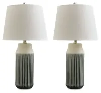 Afener Ceramic Table Lamp (2/CN) – Image 1