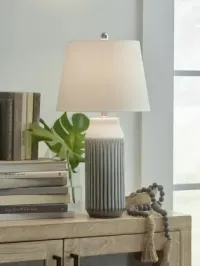 Afener Ceramic Table Lamp (2/CN) – Image 2