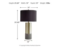 Jacek Metal Table Lamp (2/CN) – Image 3