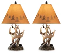 Derek Poly Table Lamp (2/CN)  – Image 1