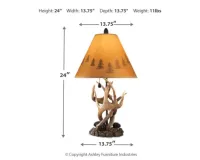 Derek Poly Table Lamp (2/CN)  – Image 3