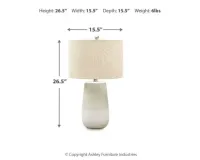 Shavon Ceramic Table Lamp (1/CN) – Image 3