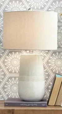Shavon Ceramic Table Lamp (1/CN) – Image 1