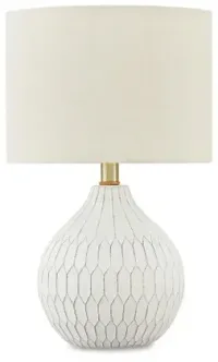 Wardmont Ceramic Table Lamp (1/CN) – Image 2