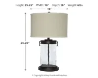 Tailynn Glass Table Lamp (1/CN) – Image 3