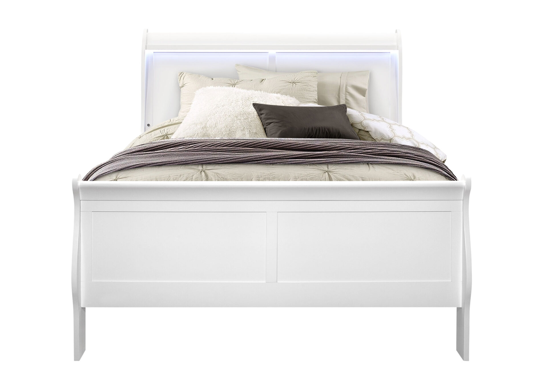  FULL BED ROOM SET WITH LED – Image 3