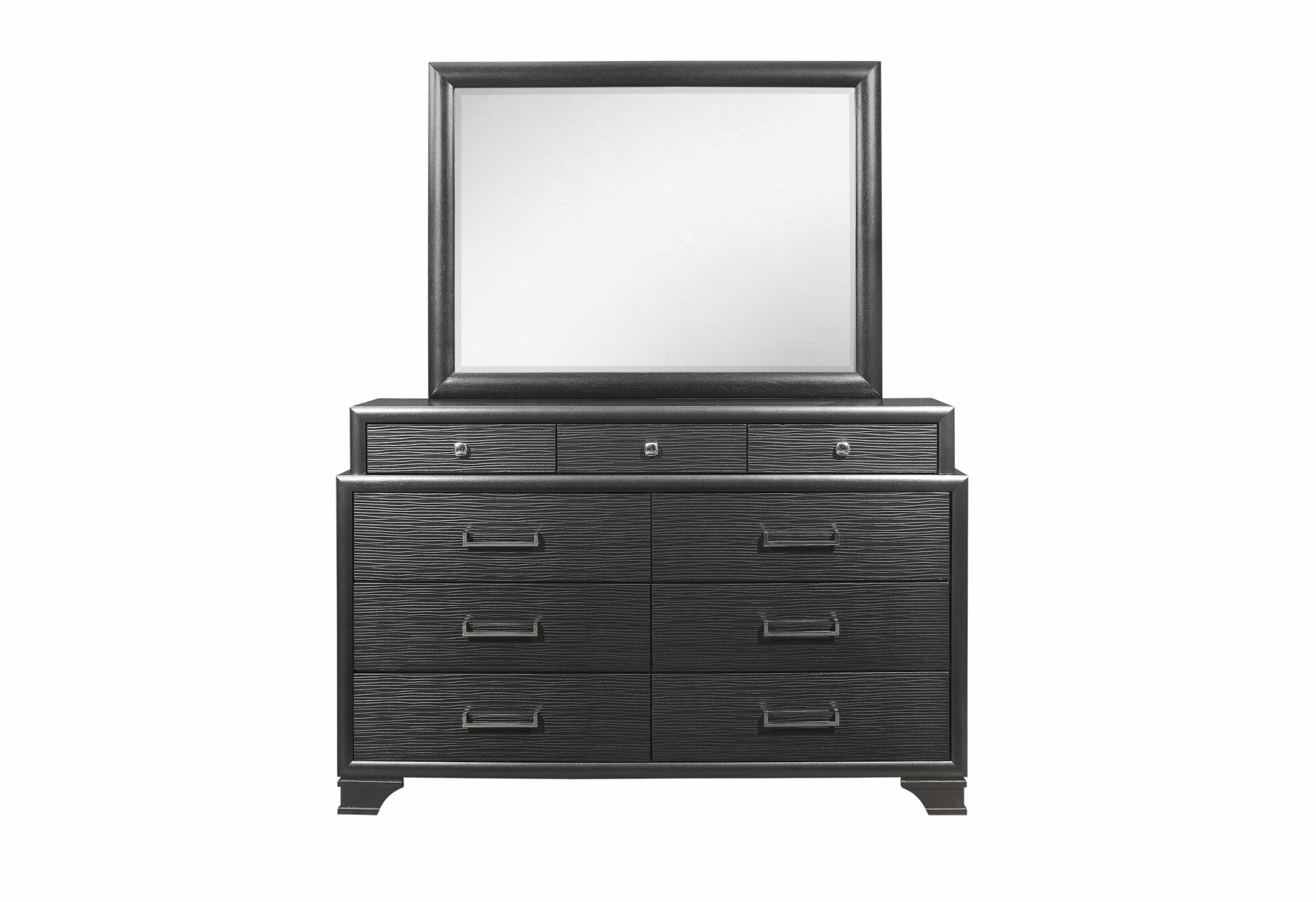 GREY QUEEN BED ROOM SET – Image 4
