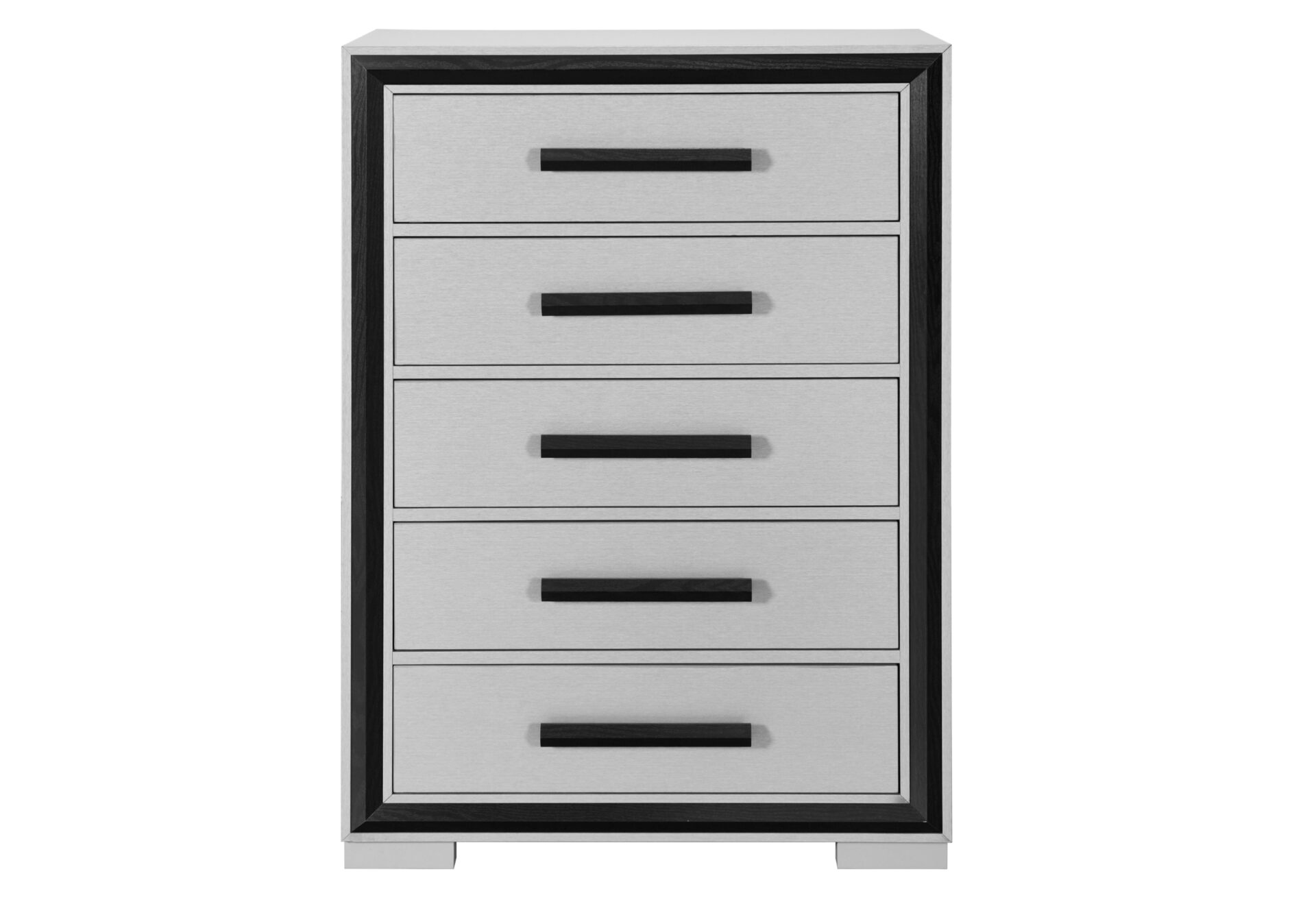 AMELIA GREY BLACK FULL BED ROOM SET W/LED – Image 4