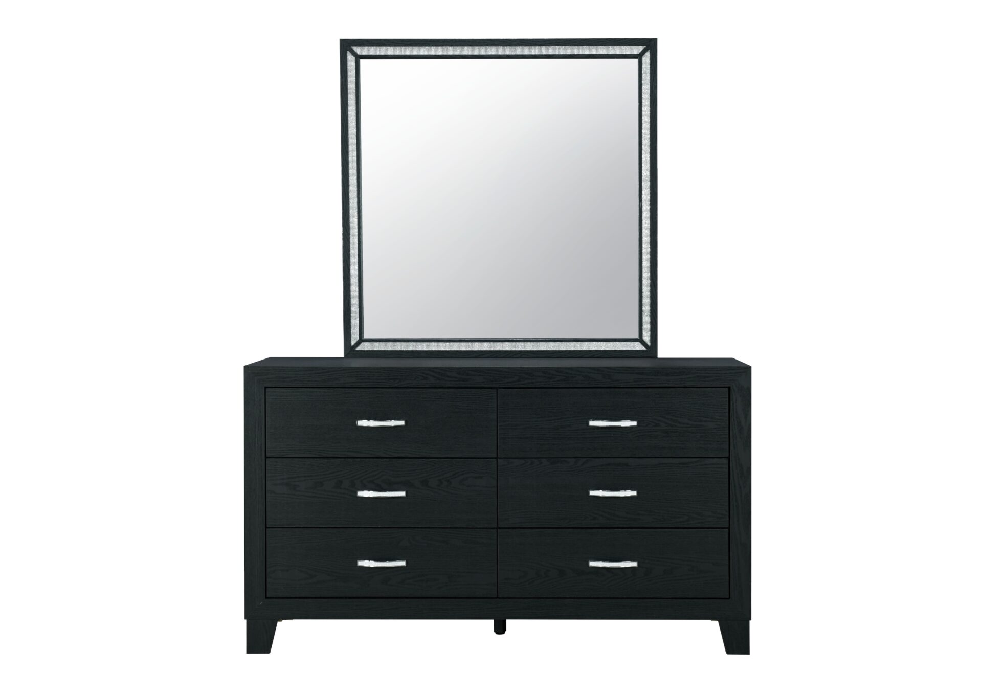 REID BLACK FULL BED ROOM SET – Image 3