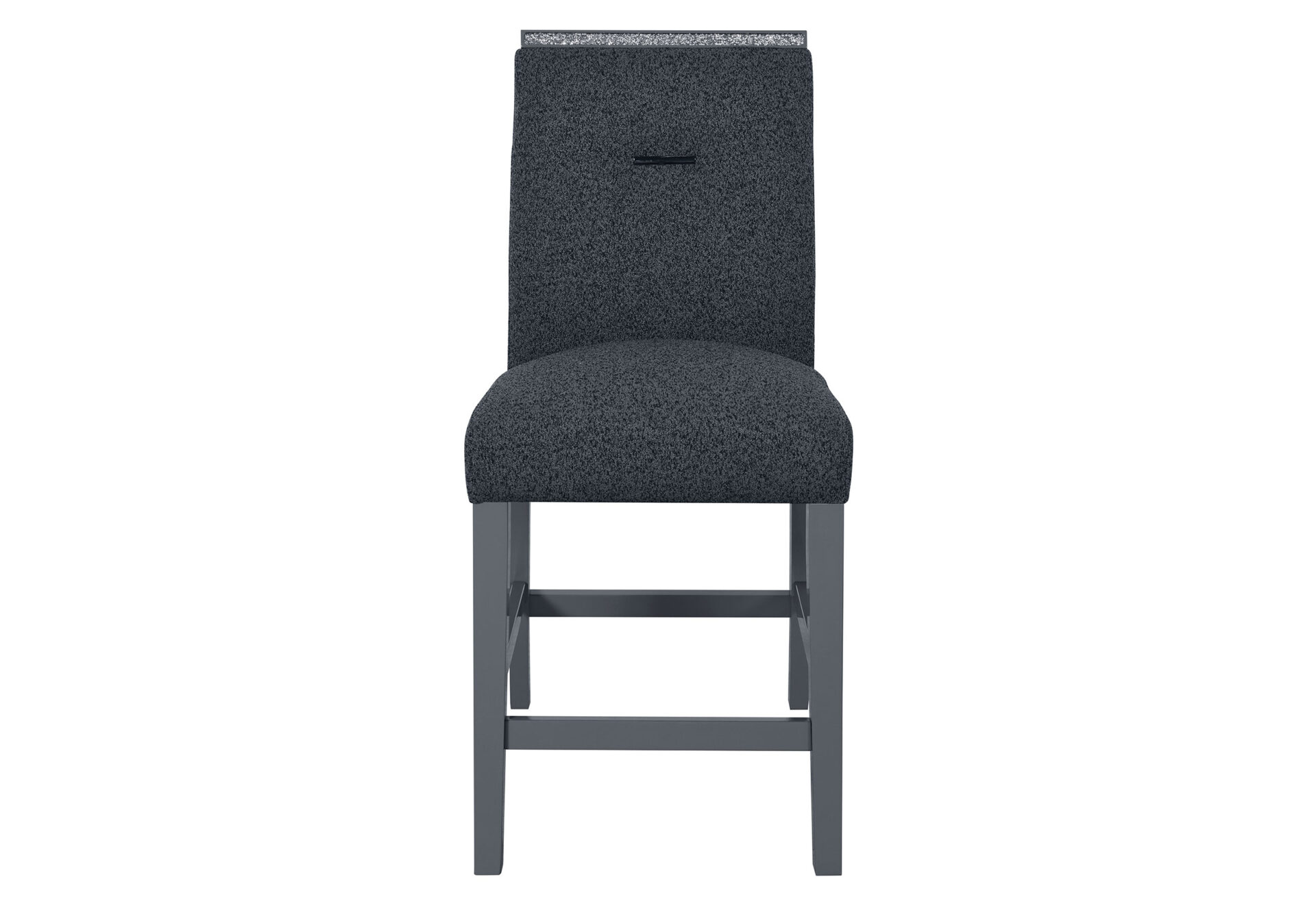 MONACO DARK GREY BAR TABLE AND 6 BAR STOOLS – Image 3
