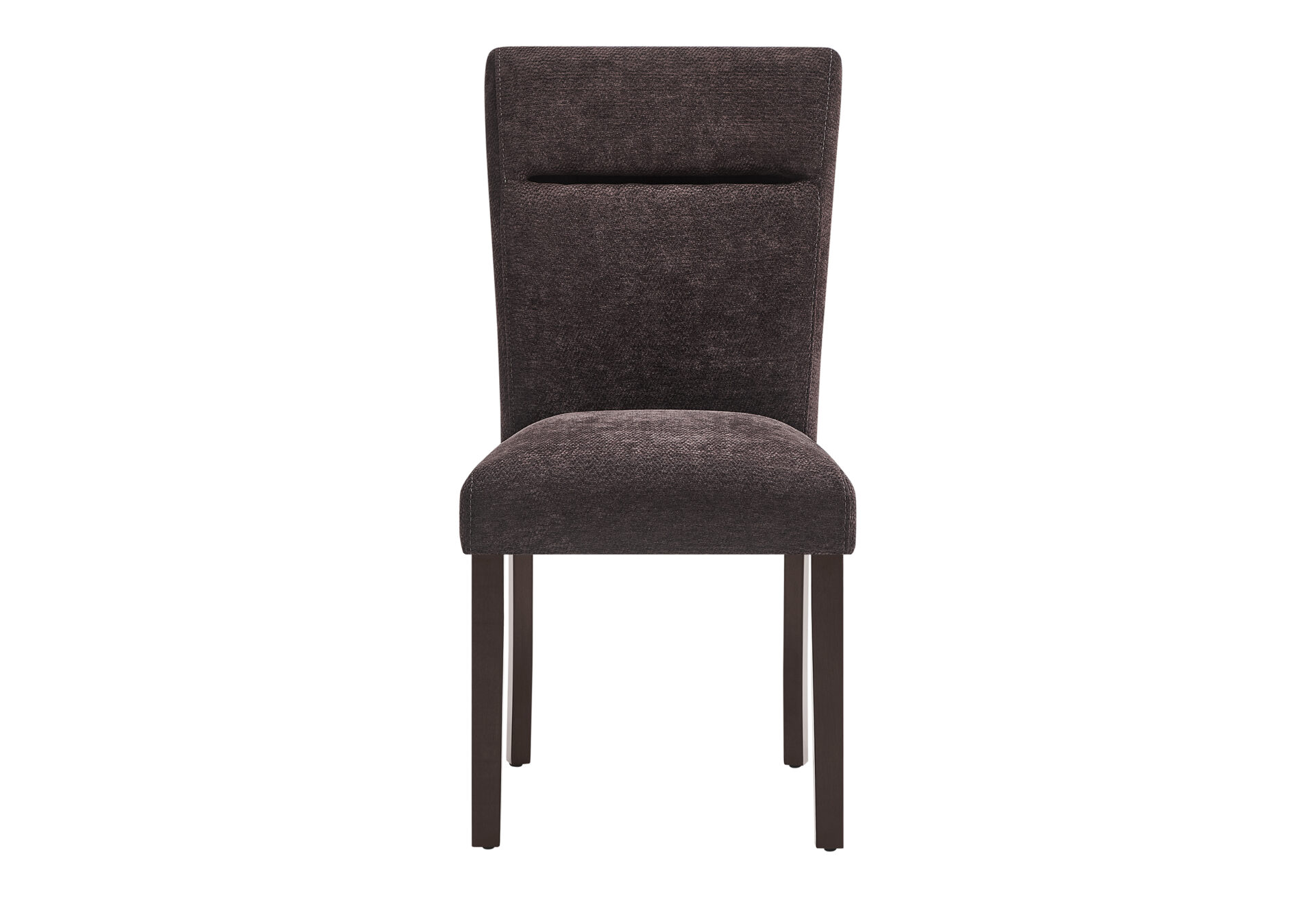 DINING TABLE WITH 4 DINING CHAIRS BROWN – Image 3