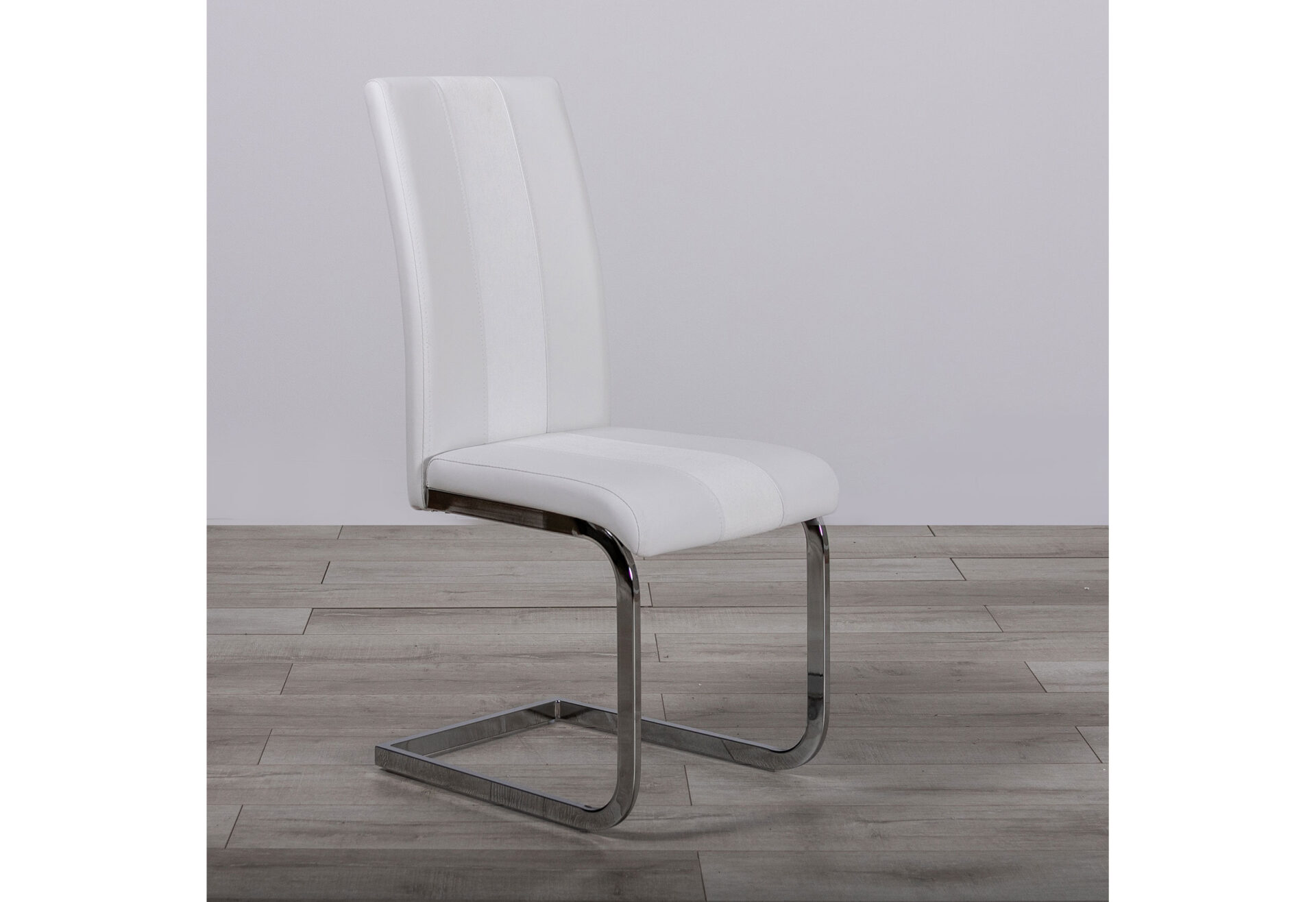 DINING TABLE AND 4 WHITE CHAIRS  – Image 3