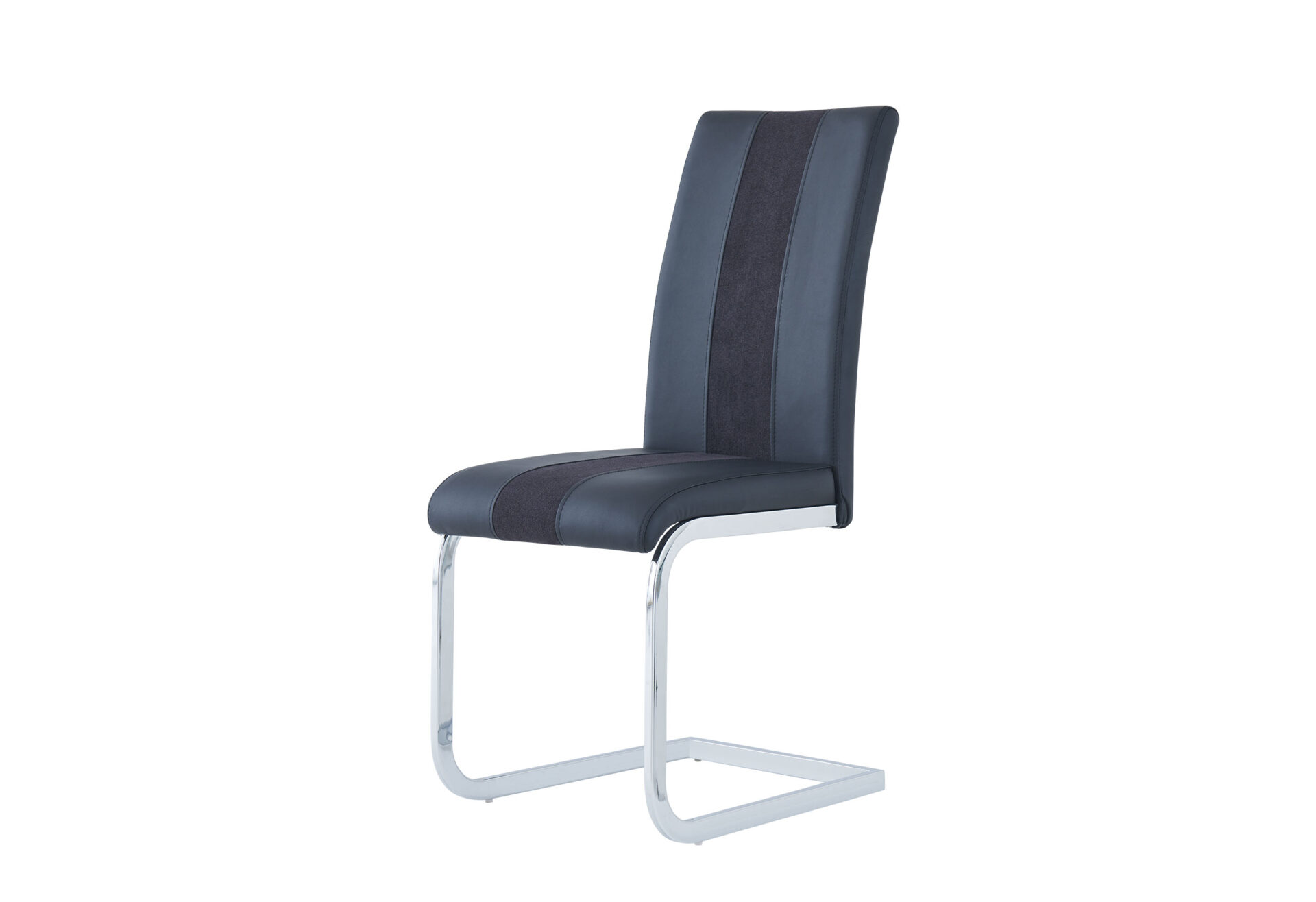 DINING TABLE + 6 BLACK DINING CHAIRS – Image 3