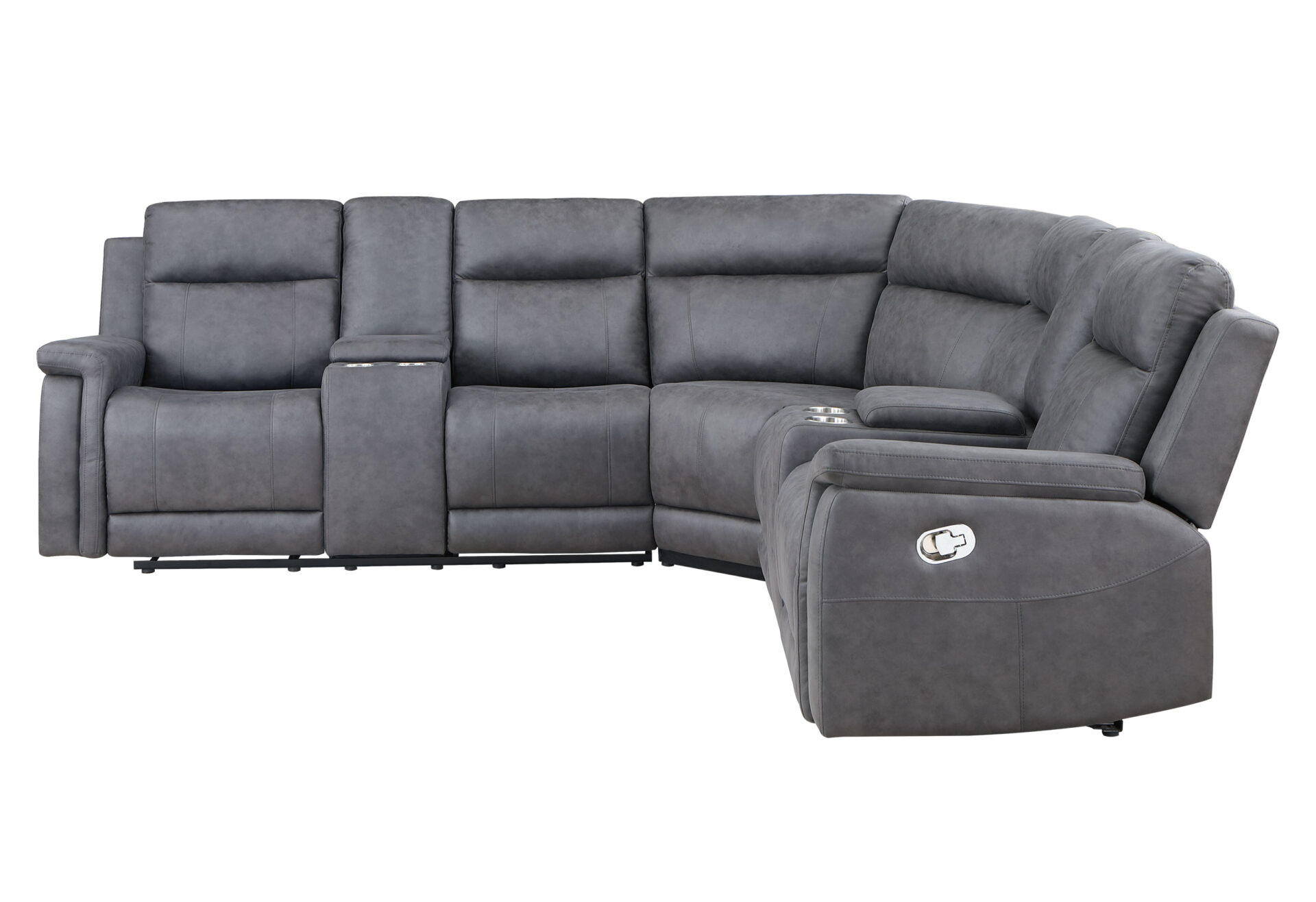 GREIGE SECTIONAL LIVING ROOM  – Image 2