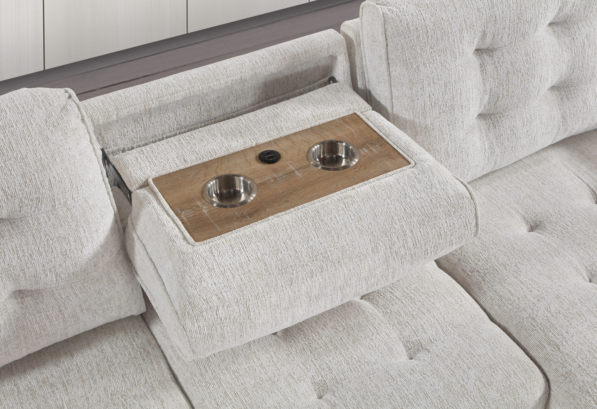 CHALK REVERSIBLE SOFA BED – Image 3