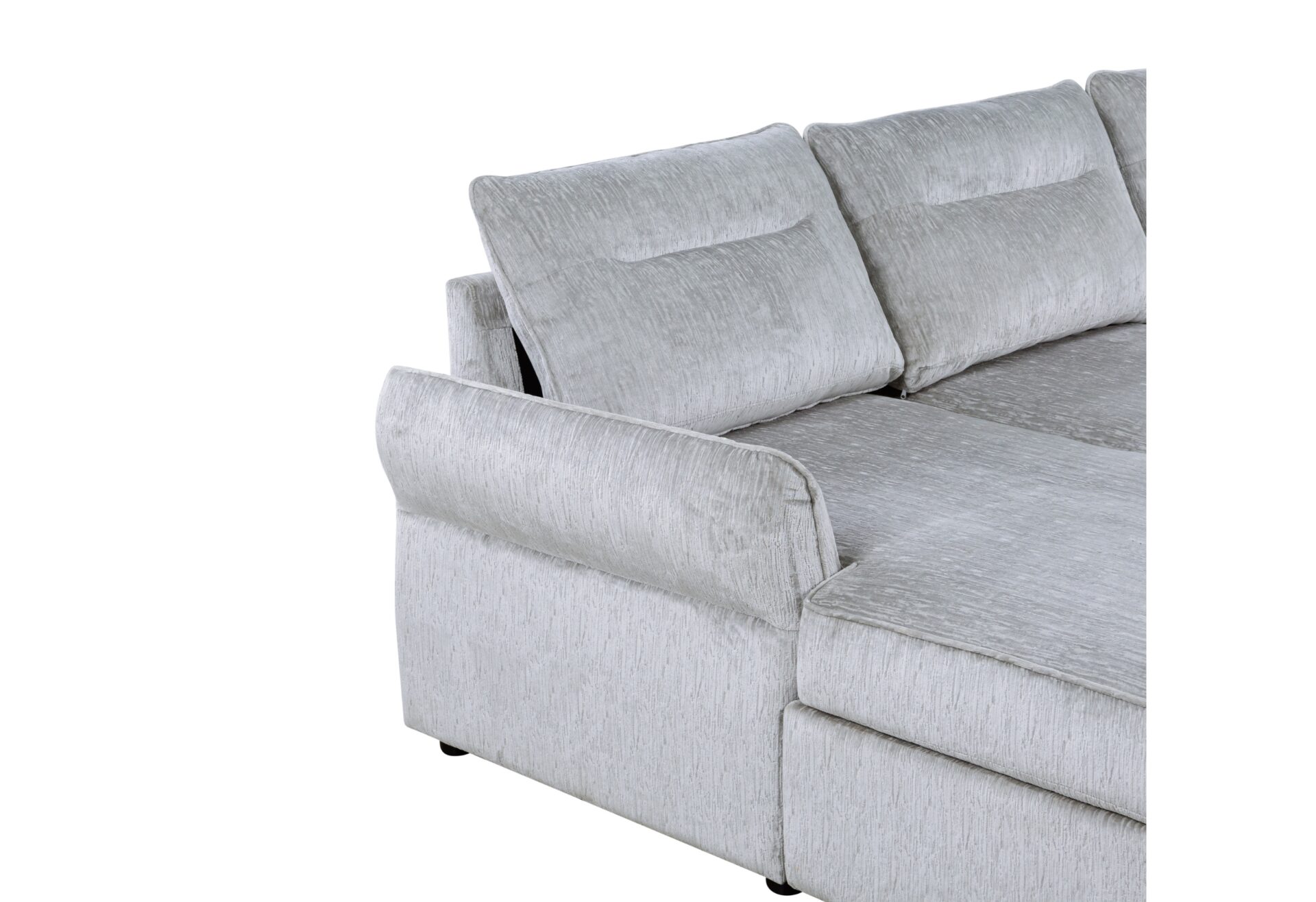 GREY PULL OUT SOFA BED – Image 3