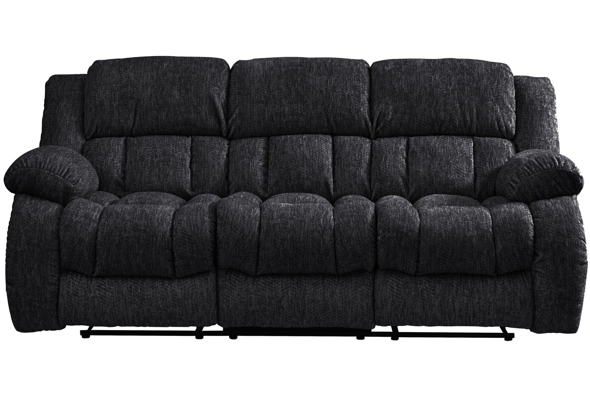 EBONY RECLINING SOFA/CONSOLE RECLINING LOVESEAT/GLIDER RECLINER – Image 2