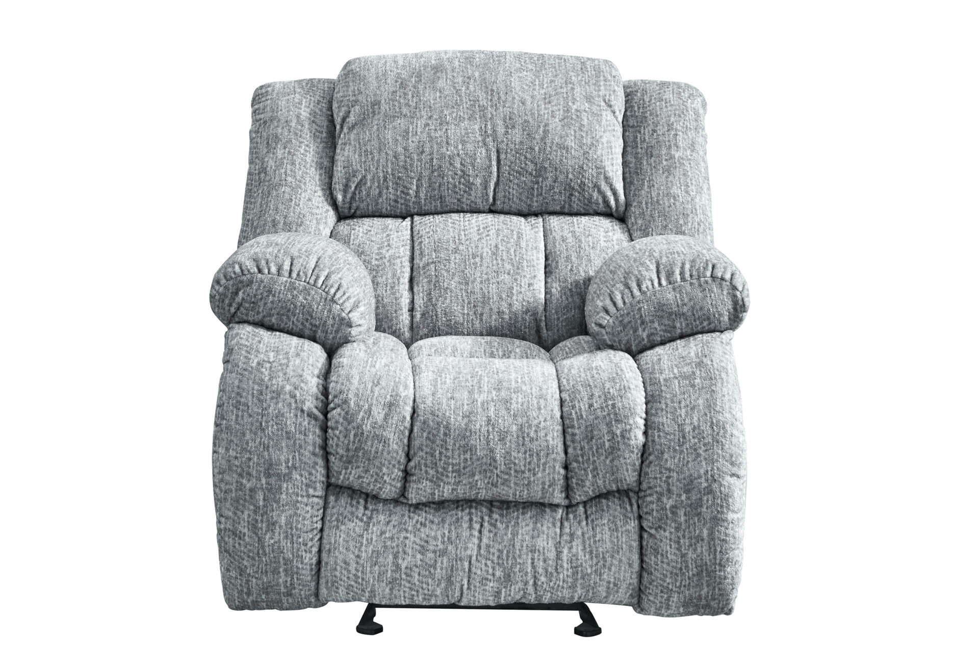 GREY RECLINING SOFA/CONSOLE RECLINING LOVESEAT/GLIDER RECLINER – Image 3