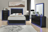Lumin Queen Bedroom Set Collection – Image 1