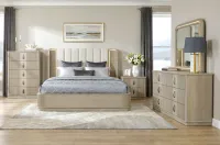 Ribbon Queen Bedroom Set Collection – Image 1