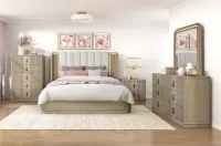 Ribbon Queen Bedroom Set Collection – Image 2
