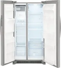 Frigidaire - 36 in. Wide 25.6 Cu. Ft. Side-by-Side Refrigerator - Stainless Steel – Image 4