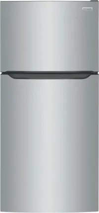 Frigidaire - 30 in. Wide 20 Cu. Ft. Garage Ready Top-Freezer Refrigerator - Stainless Steel – Image 2