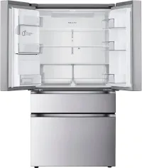 LG - 36-in Wide Standard-Depth MAX 28.6 Cu. Ft. 4-Door French Door Smart Refrigerator with Full Convert Drawer - PrintProof Sta – Image 5