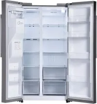 LG - 36-in Wide 26.6 Cu. Ft. Side-by-Side Smart Refrigerator with External Ice and Water - Stainless Steel – Image 4