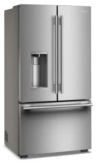 KitchenAid - Counter-Depth French Door Refrigerator with Intelligent Auto Fill - Stainless Steel – Image 1