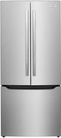 Frigidaire - Gallery 30 in. Wide 20 Cu. Ft. French Door Standard-Depth Refrigerator with Internal Water Dispenser - Smudge Proo – Image 1