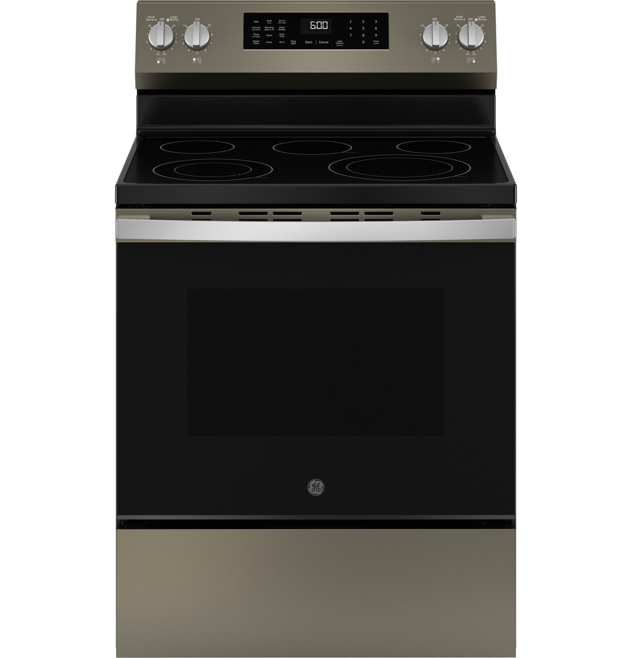 GE® ENERGY STAR® 30" Free-Standing Electric Convection Range with No Preheat Air Fry and EasyWash™ Oven Tray – Image 1