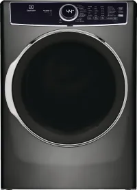 Electrolux - 8.0 Cu. Ft. Stackable Electric Dryer with Steam and Balanced Dry - Titanium – Image 4