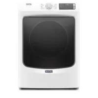 Maytag - 7.3 Cu. Ft. Stackable Electric Dryer with Extra Power Button - White – Image 1