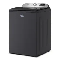 Maytag - 5.2 Cu. Ft. Pet Pro Top Load Agitator Washer with Extra Power and Sanitize Cycle with Oxi - Midnight Steel – Image 4