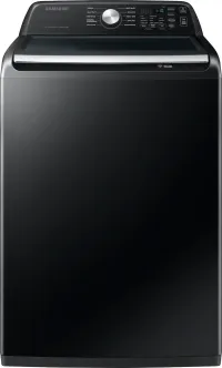 Samsung - 4.7 Cu. Ft. High-Efficiency Smart Top Load Washer with Active WaterJet - Black – Image 5