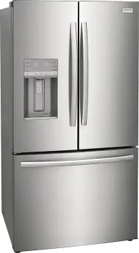 Frigidaire - Gallery 36 in. Wide 27.8 Cu. Ft. French Door Refrigerator with Adjustable Temp Drawer - Smudge Proof Stainless Ste – Image 1