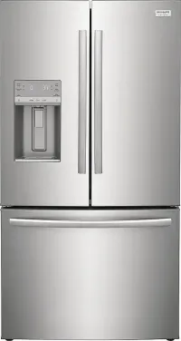 Frigidaire - Gallery 36 in. Wide 27.8 Cu. Ft. French Door Refrigerator with Adjustable Temp Drawer - Smudge Proof Stainless Ste – Image 4